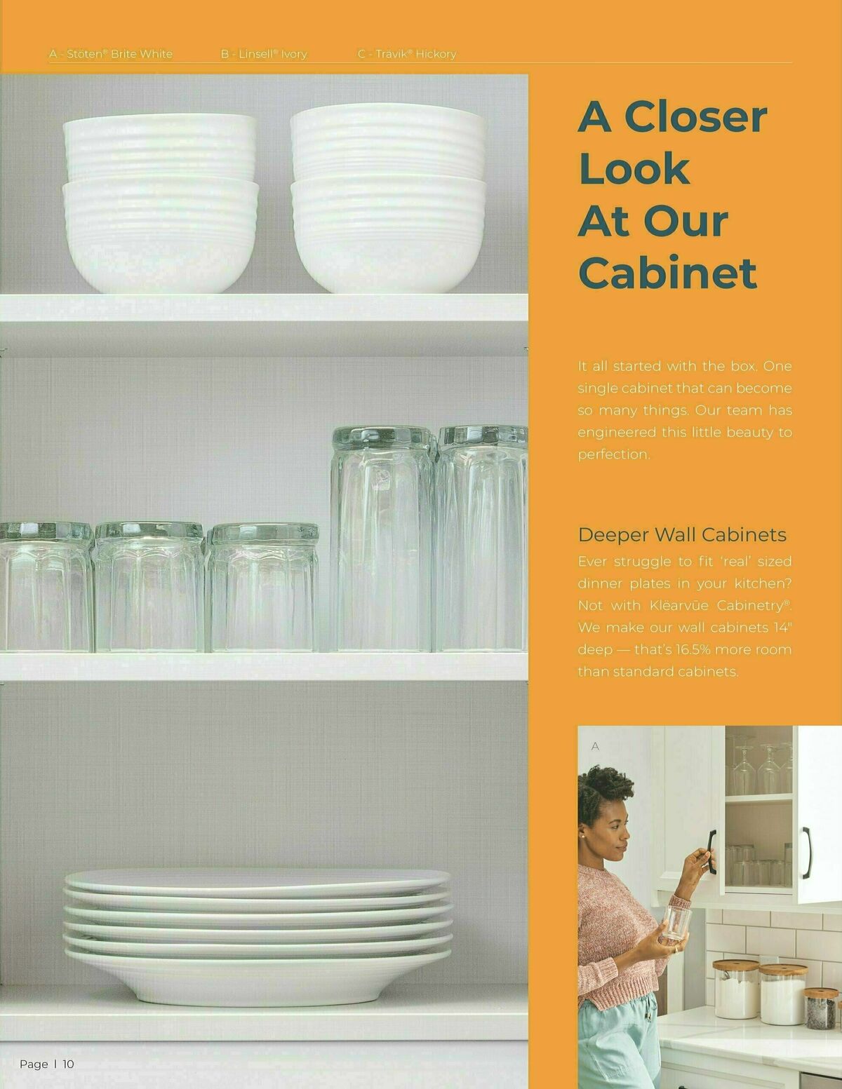 Menards Klearvue Cabinetry Catalog Weekly Ad from March 1