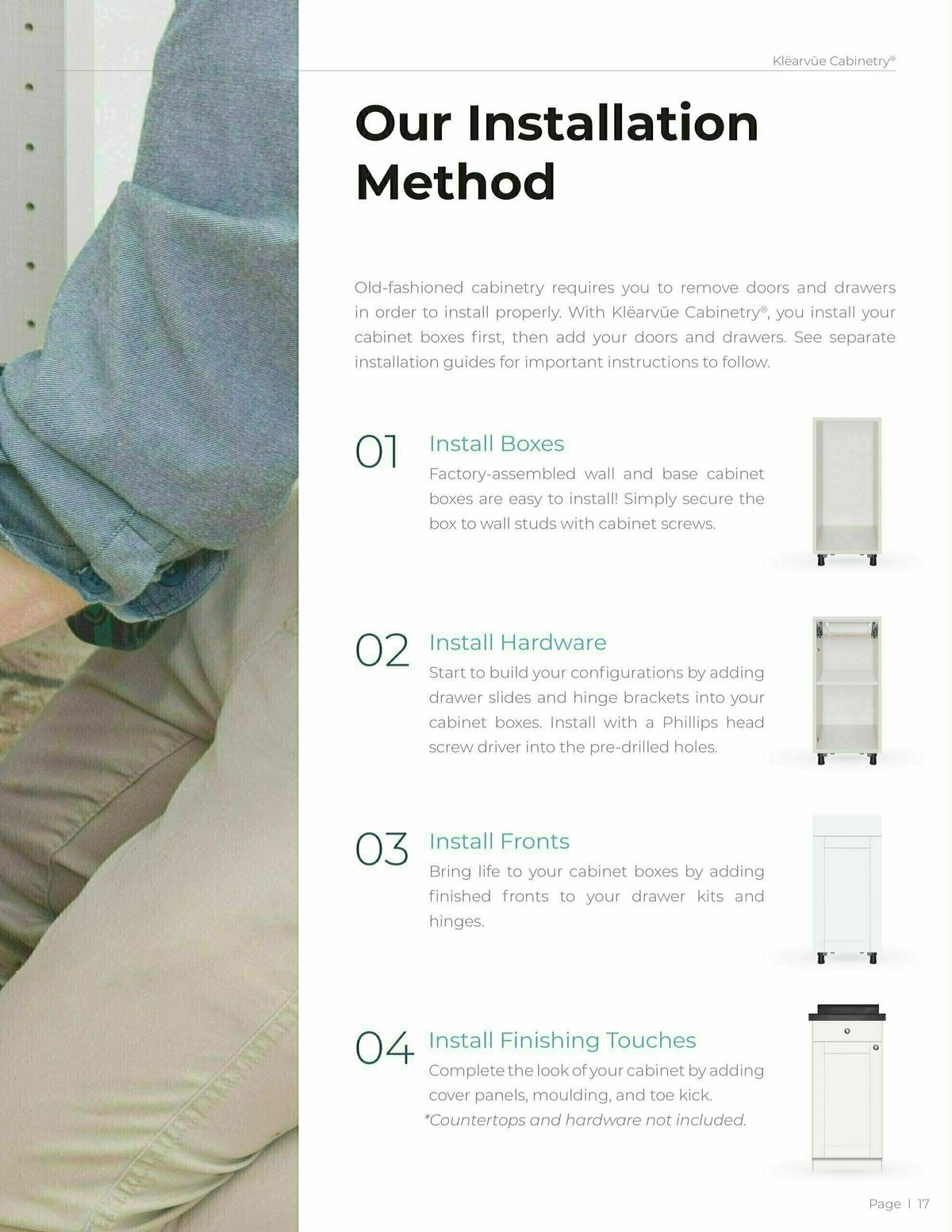 Menards Klearvue Cabinetry Catalog Weekly Ad from March 1