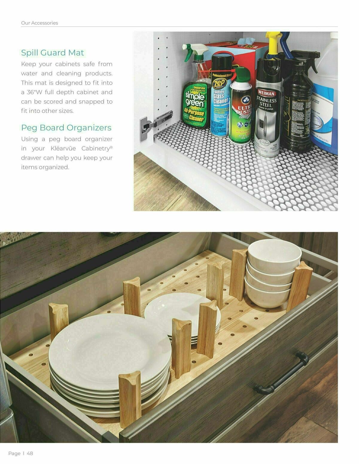 Menards Klearvue Cabinetry Catalog Weekly Ad from March 1