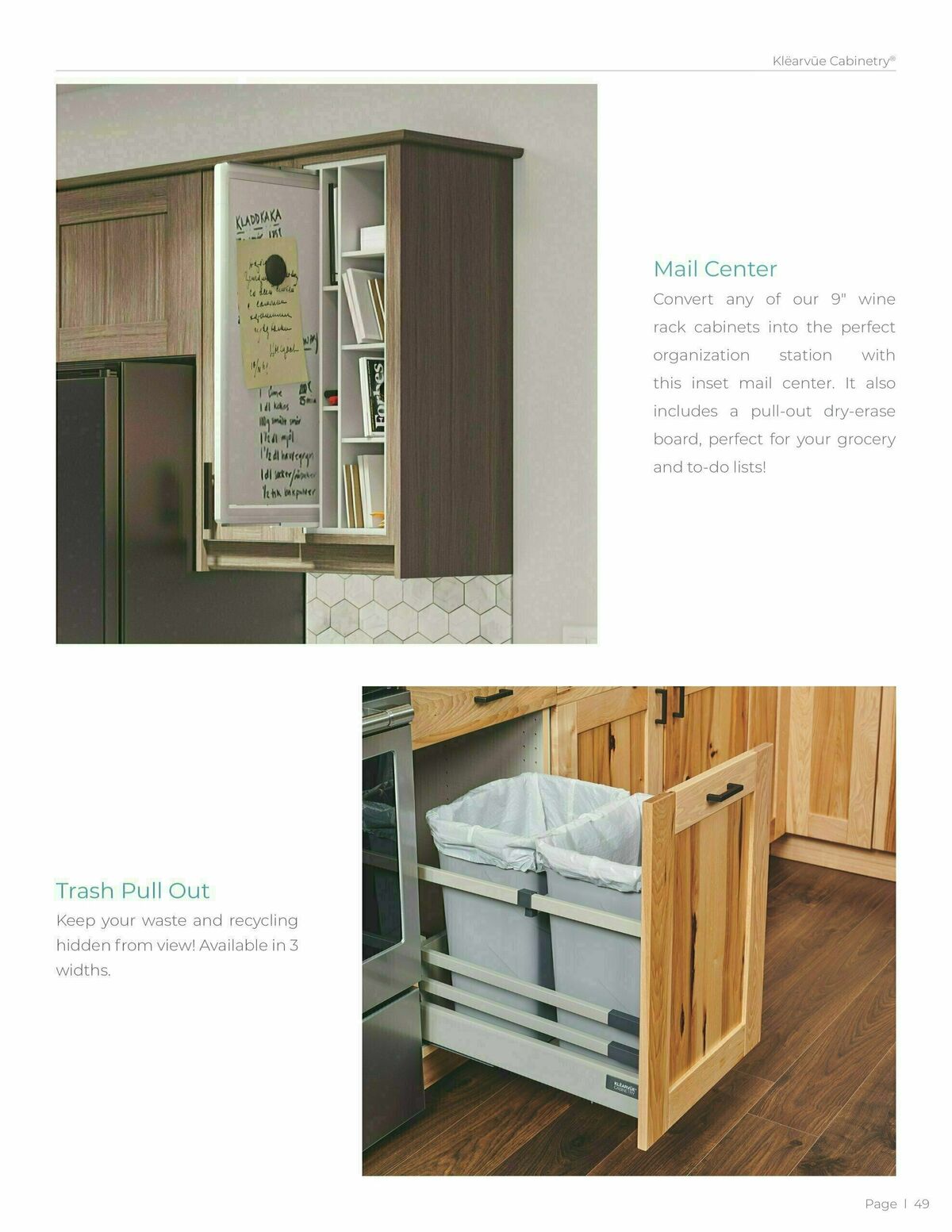 Menards Klearvue Cabinetry Catalog Weekly Ad from March 1