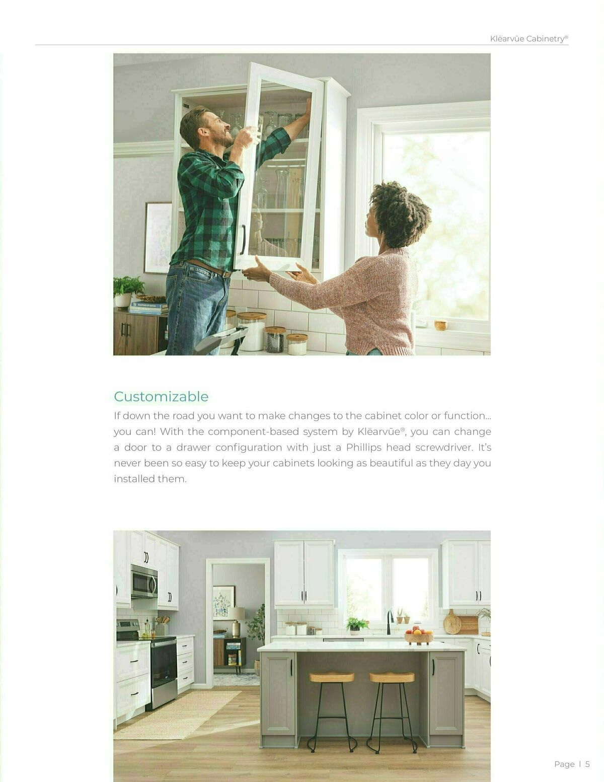 Menards Klearvue Cabinetry Catalog Weekly Ad from March 1