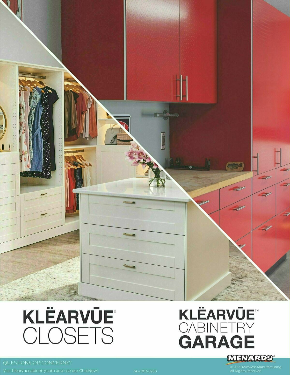 Menards Klearvue Cabinetry Catalog Weekly Ad from March 1