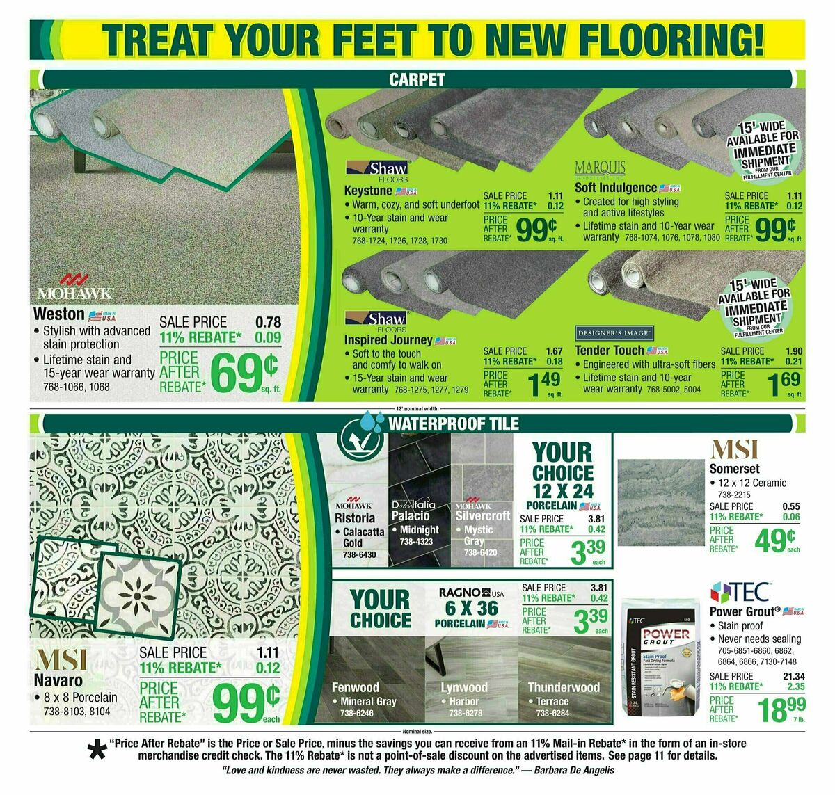 Menards Weekly Ad from March 5