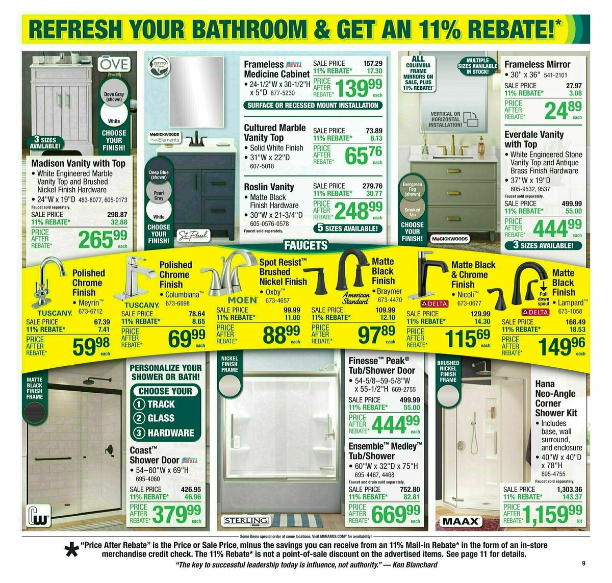 Menards Weekly Ad from March 5