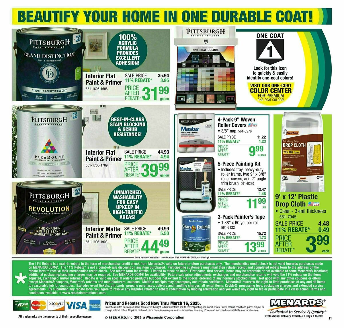 Menards Weekly Ad from March 5