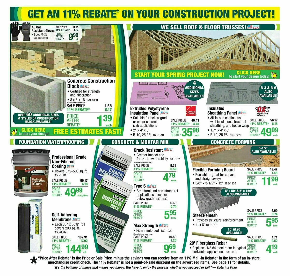 Menards Weekly Ad from March 5