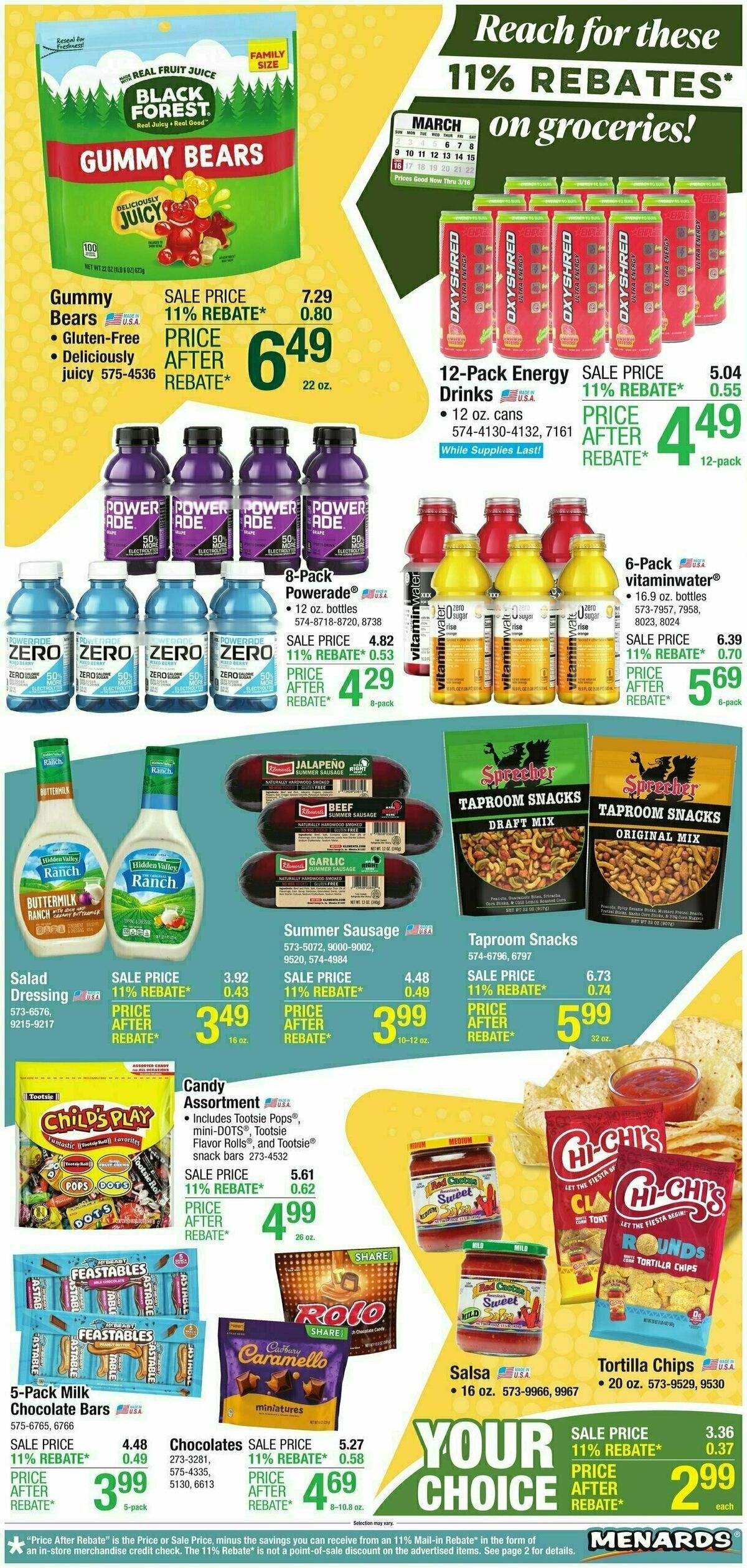 Menards Home Essentials Weekly Ad from March 5