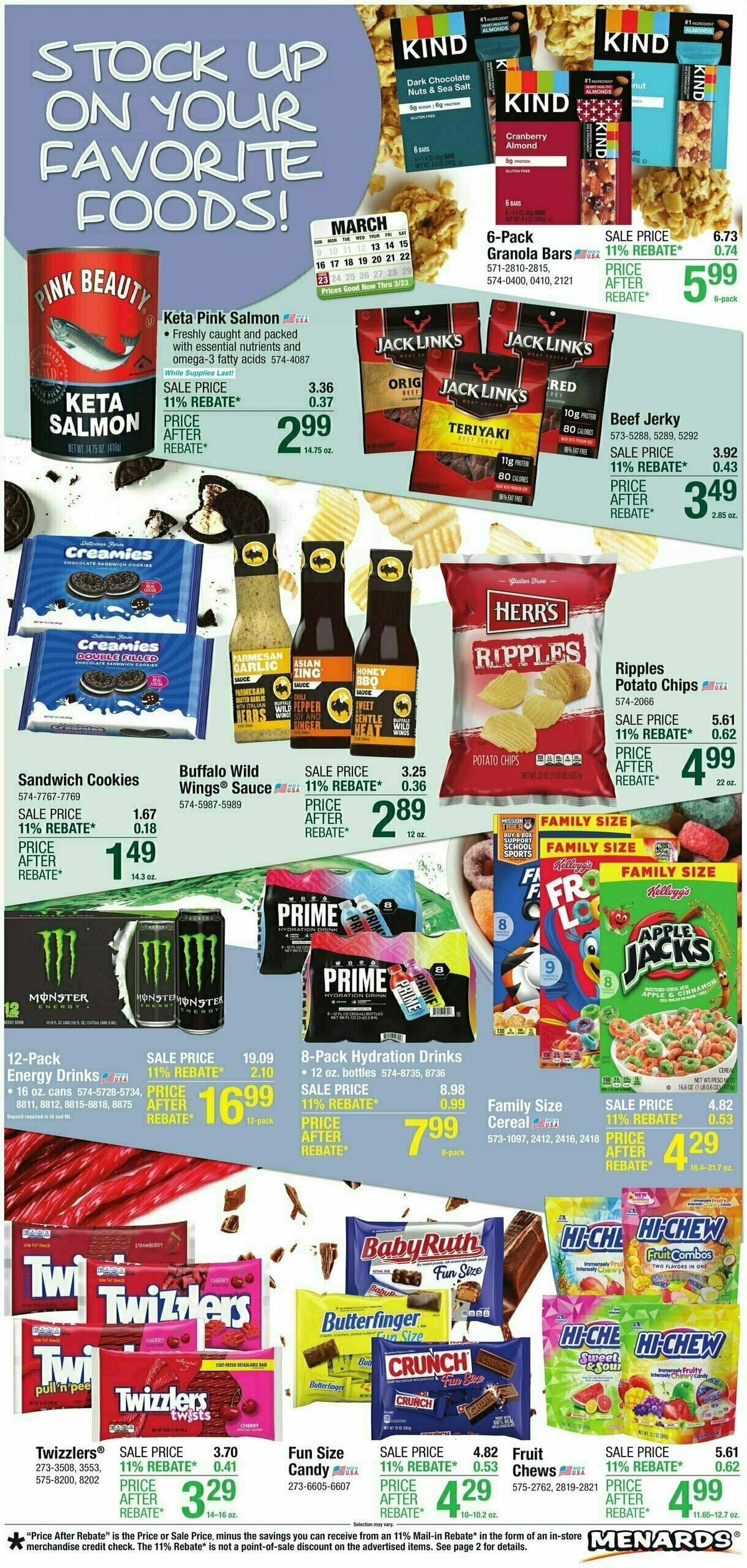 Menards Home Essentials Weekly Ad from March 12