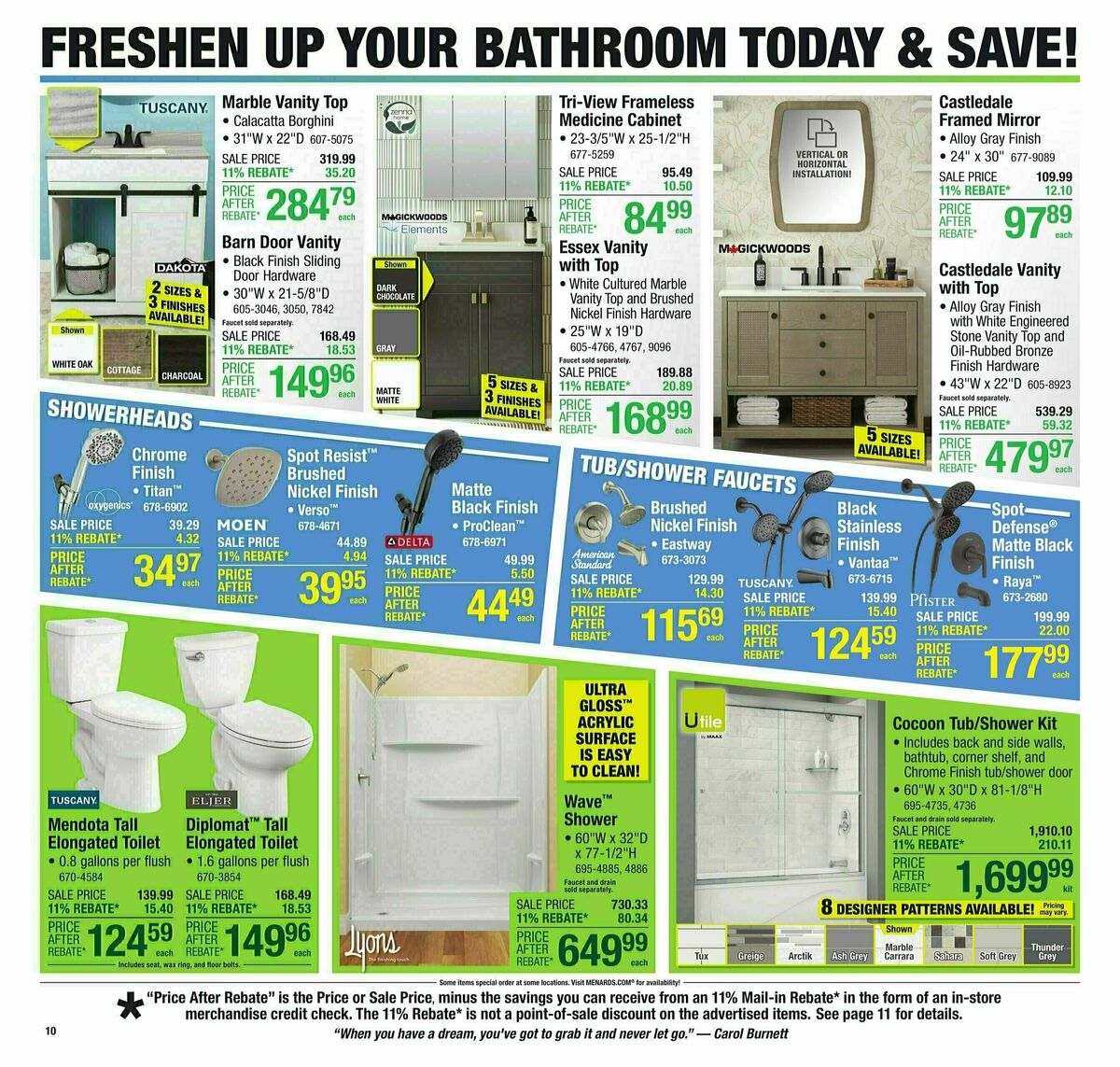 Menards Weekly Ad from March 12