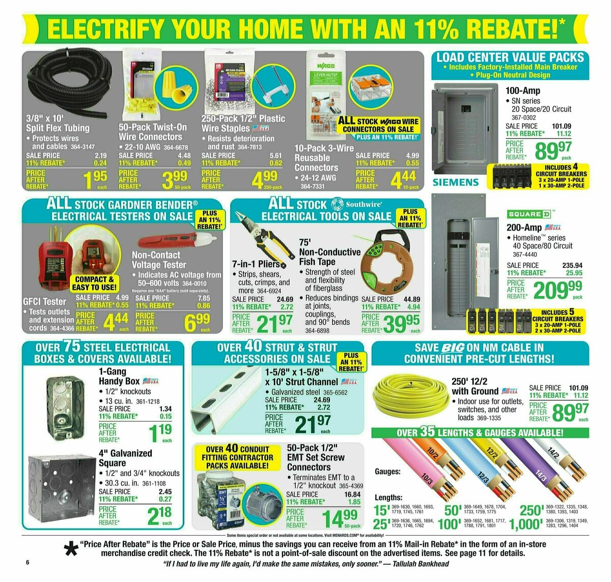 Menards Weekly Ad from March 19