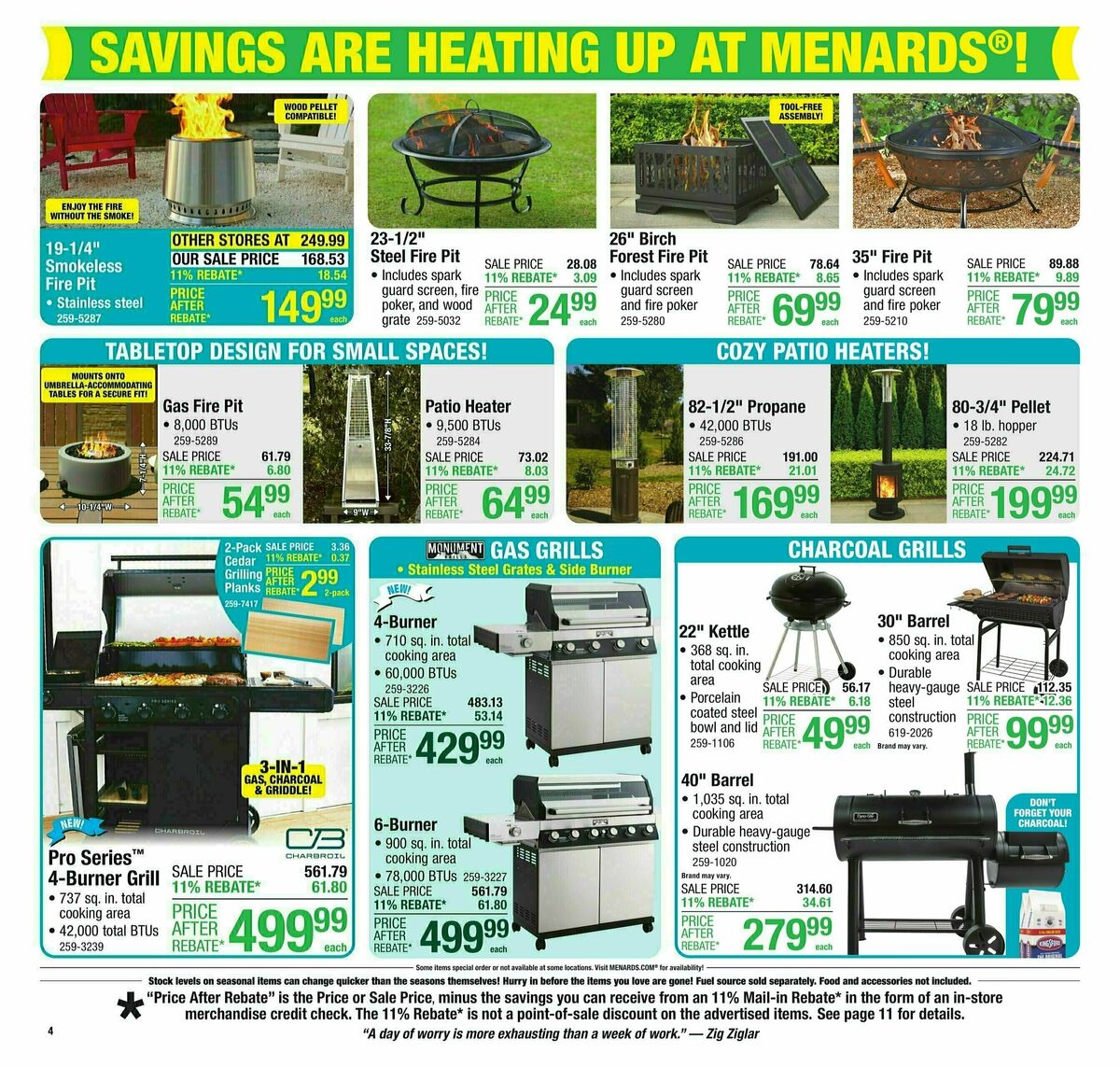Menards Weekly Ad from March 19