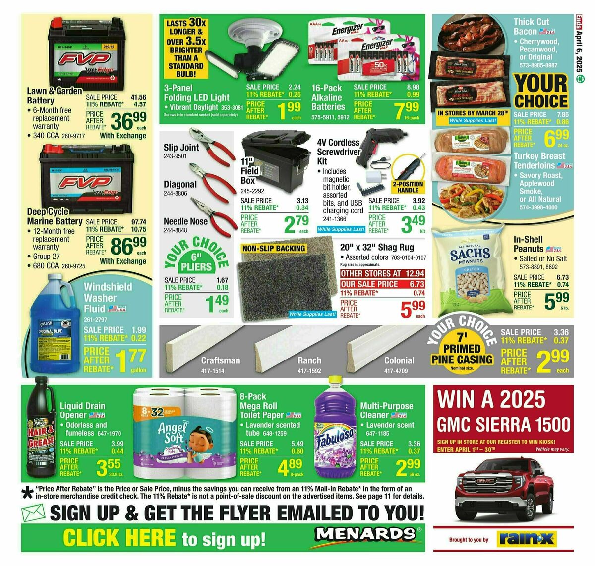 Menards Weekly Ad from March 26
