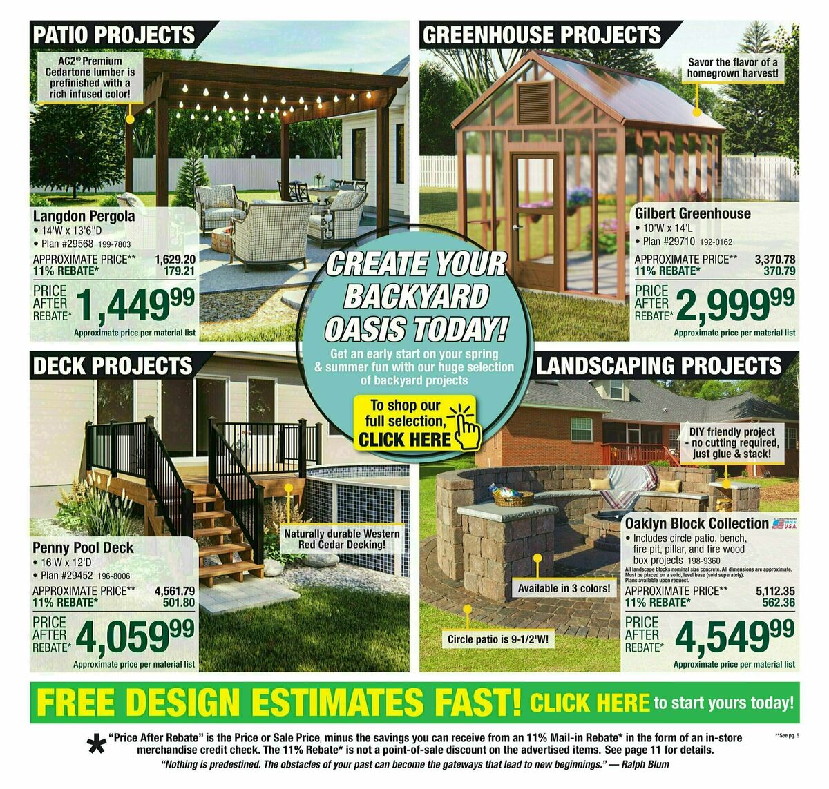 Menards Weekly Ad from March 26
