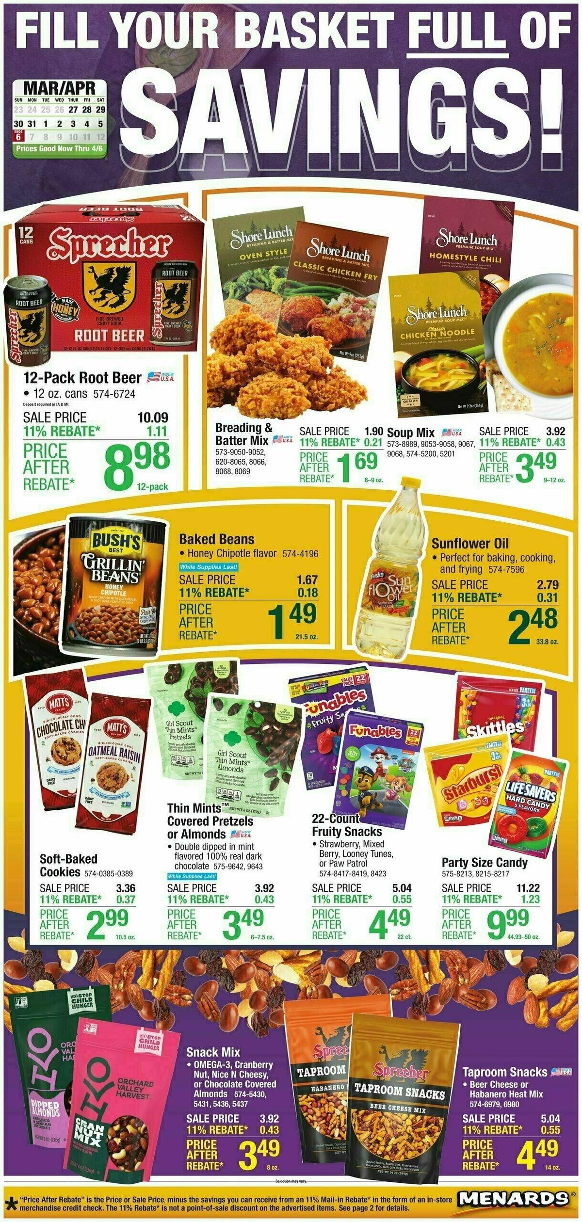 Menards Home Essentials Weekly Ad from March 26