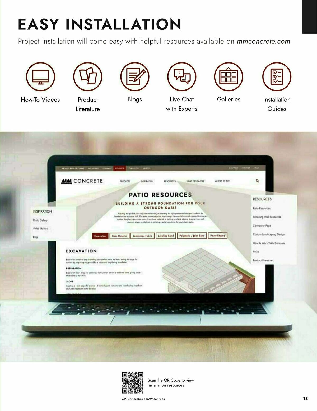 Menards Landscape Block Catalog Weekly Ad from March 13