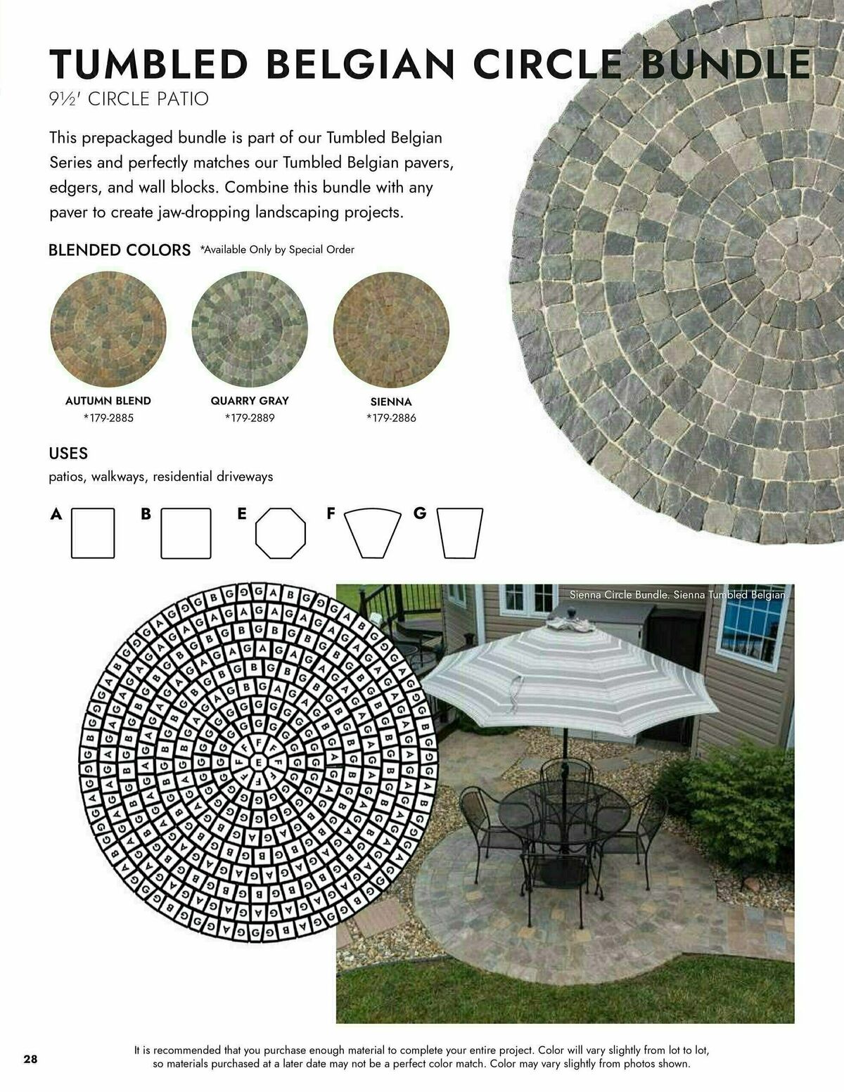 Menards Landscape Block Catalog Weekly Ad from March 13