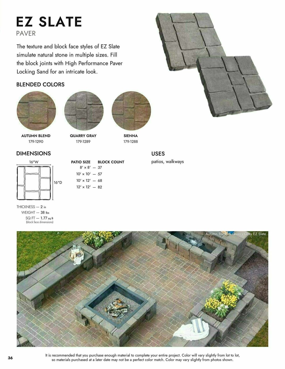 Menards Landscape Block Catalog Weekly Ad from March 13