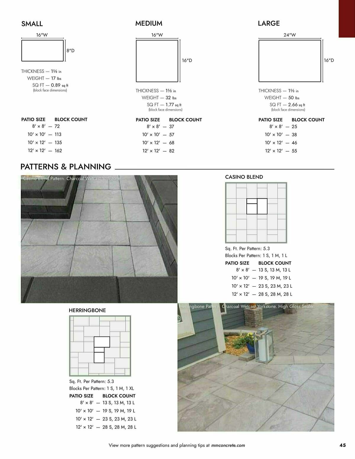 Menards Landscape Block Catalog Weekly Ad from March 13