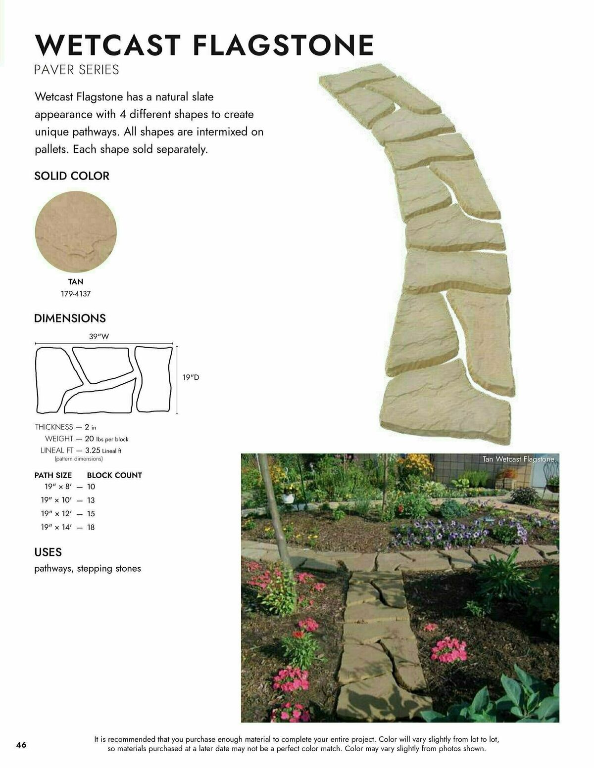 Menards Landscape Block Catalog Weekly Ad from March 13