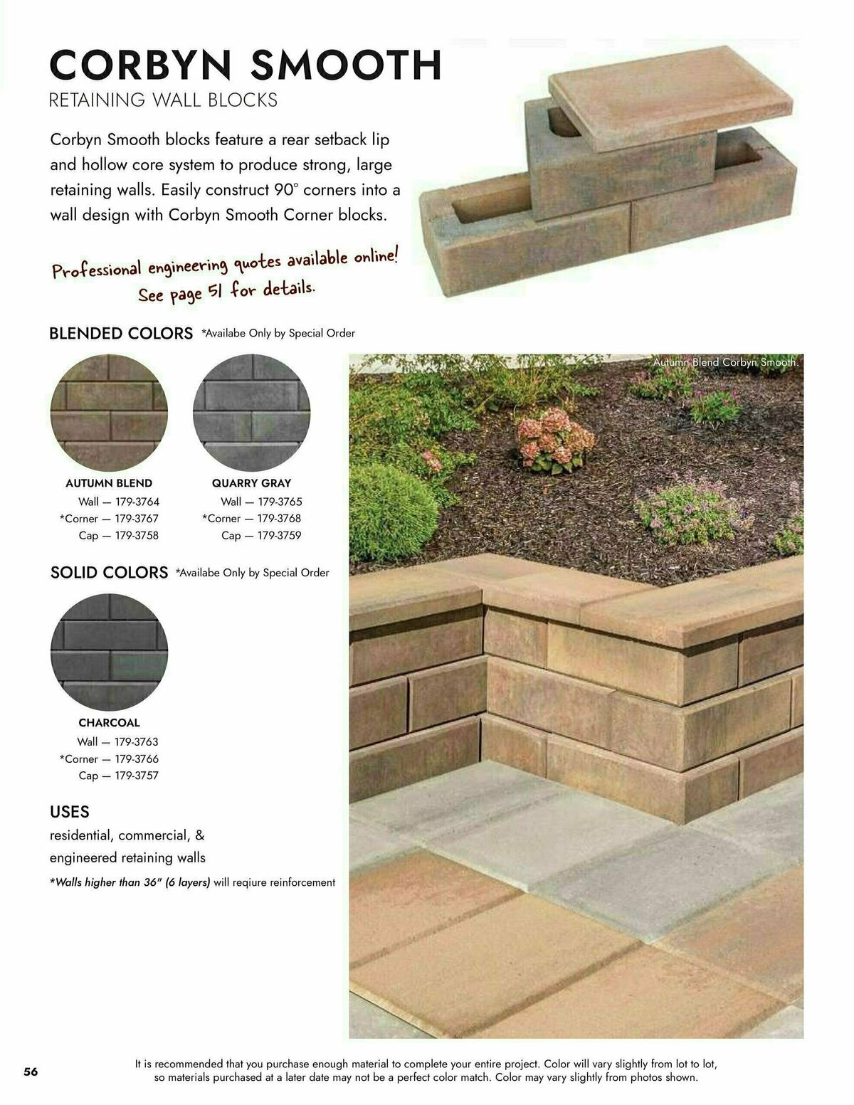 Menards Landscape Block Catalog Weekly Ad from March 13