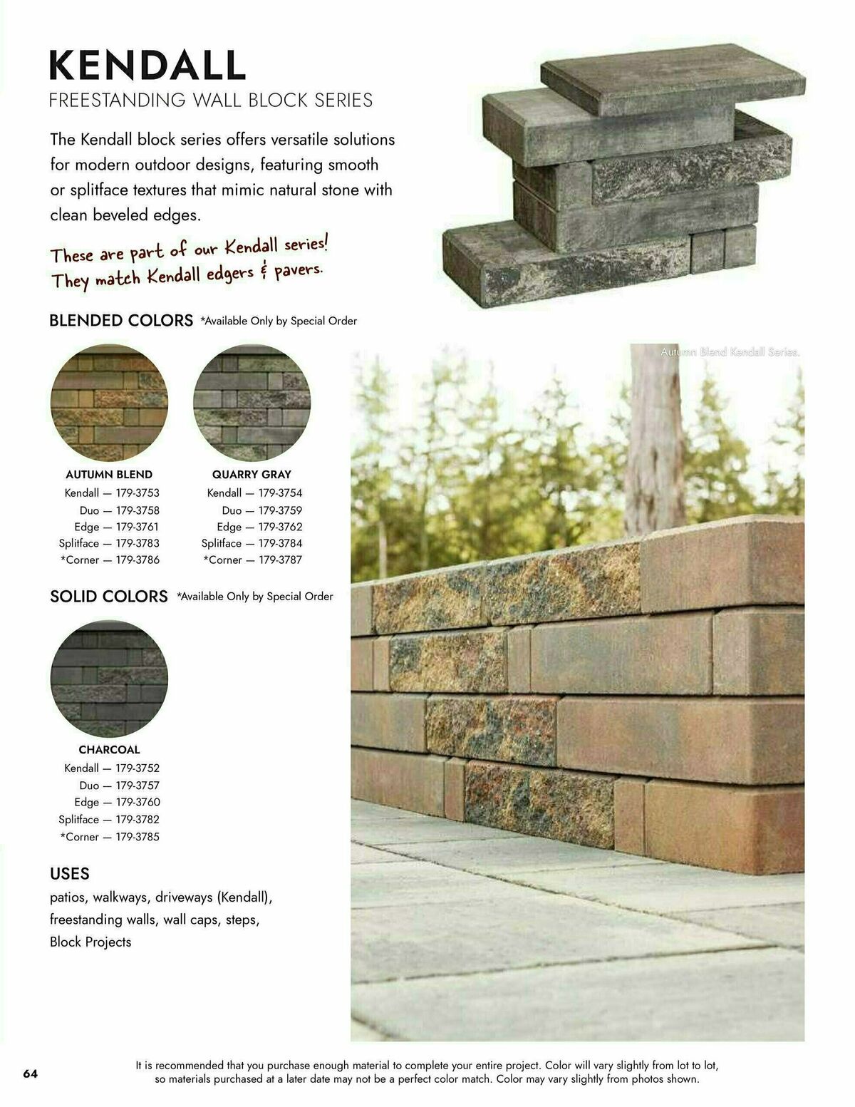 Menards Landscape Block Catalog Weekly Ad from March 13