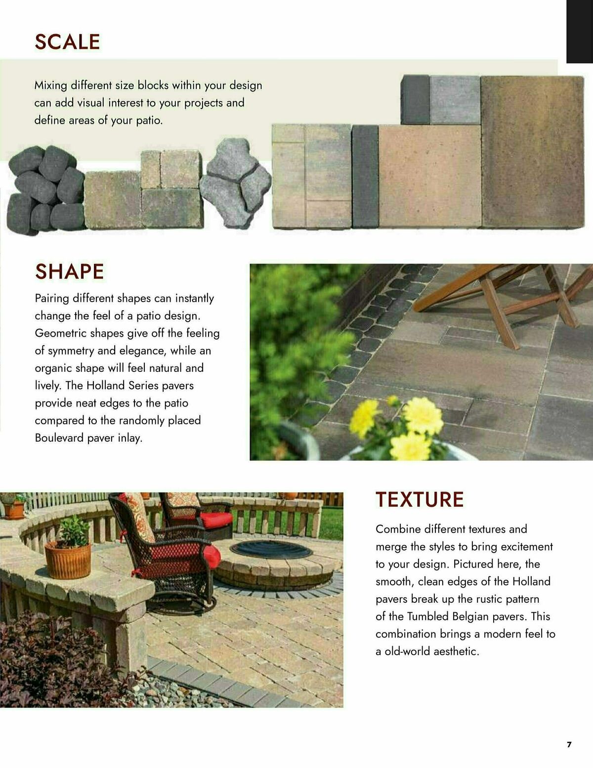 Menards Landscape Block Catalog Weekly Ad from March 13