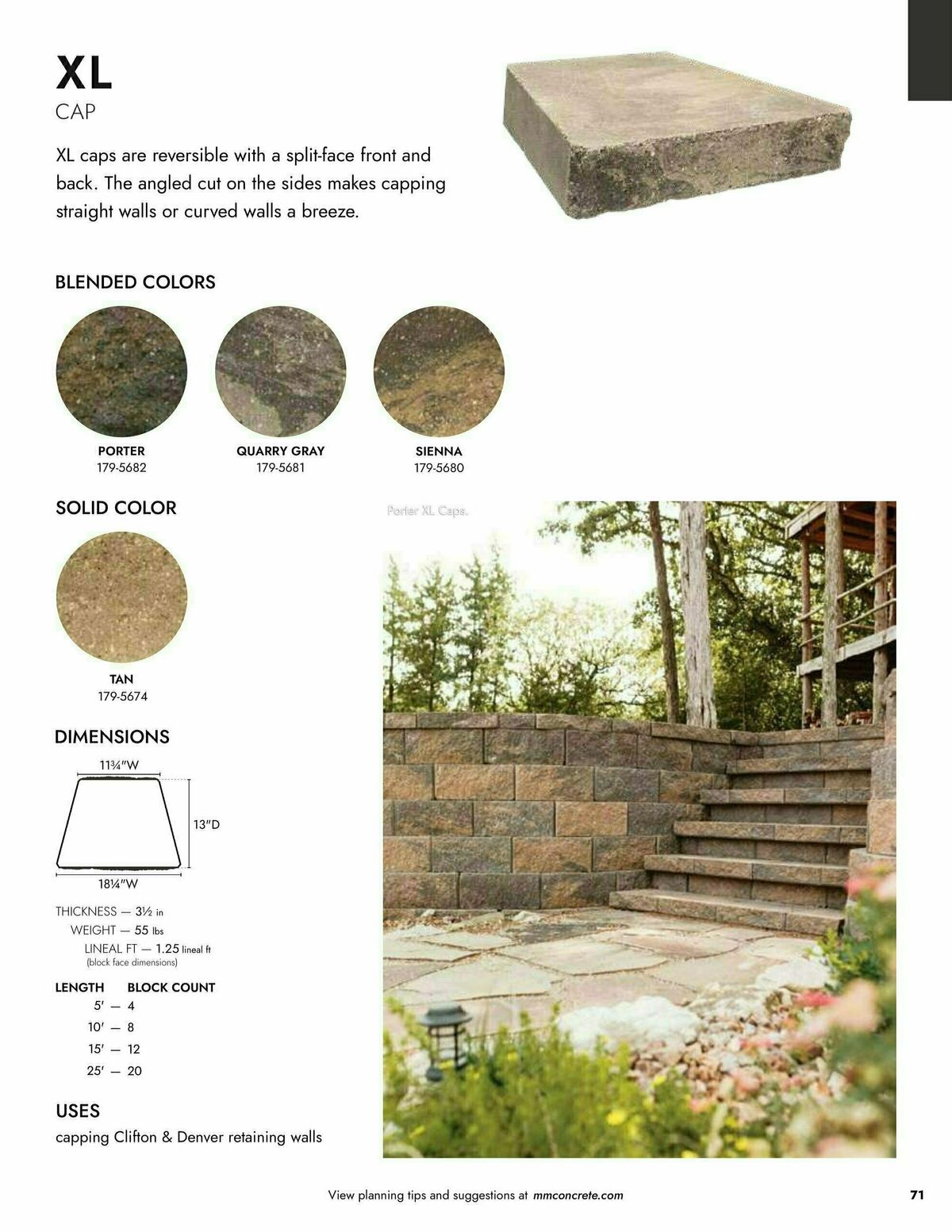 Menards Landscape Block Catalog Weekly Ad from March 13