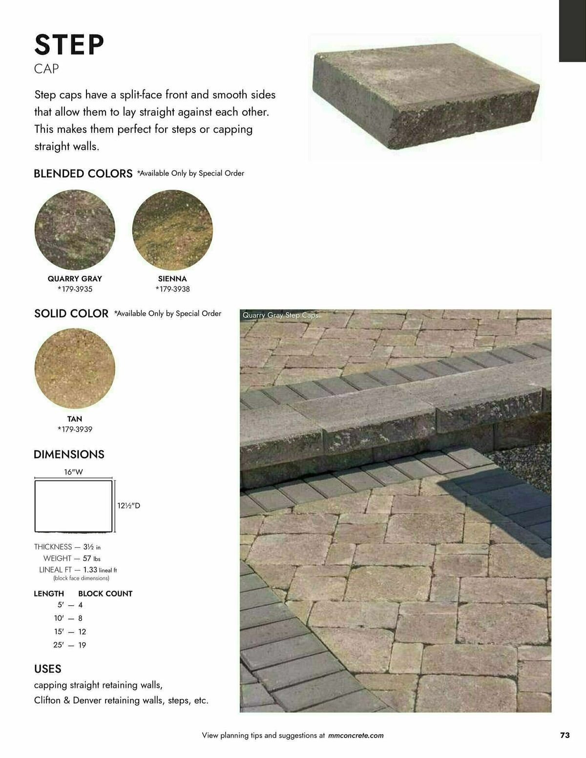 Menards Landscape Block Catalog Weekly Ad from March 13