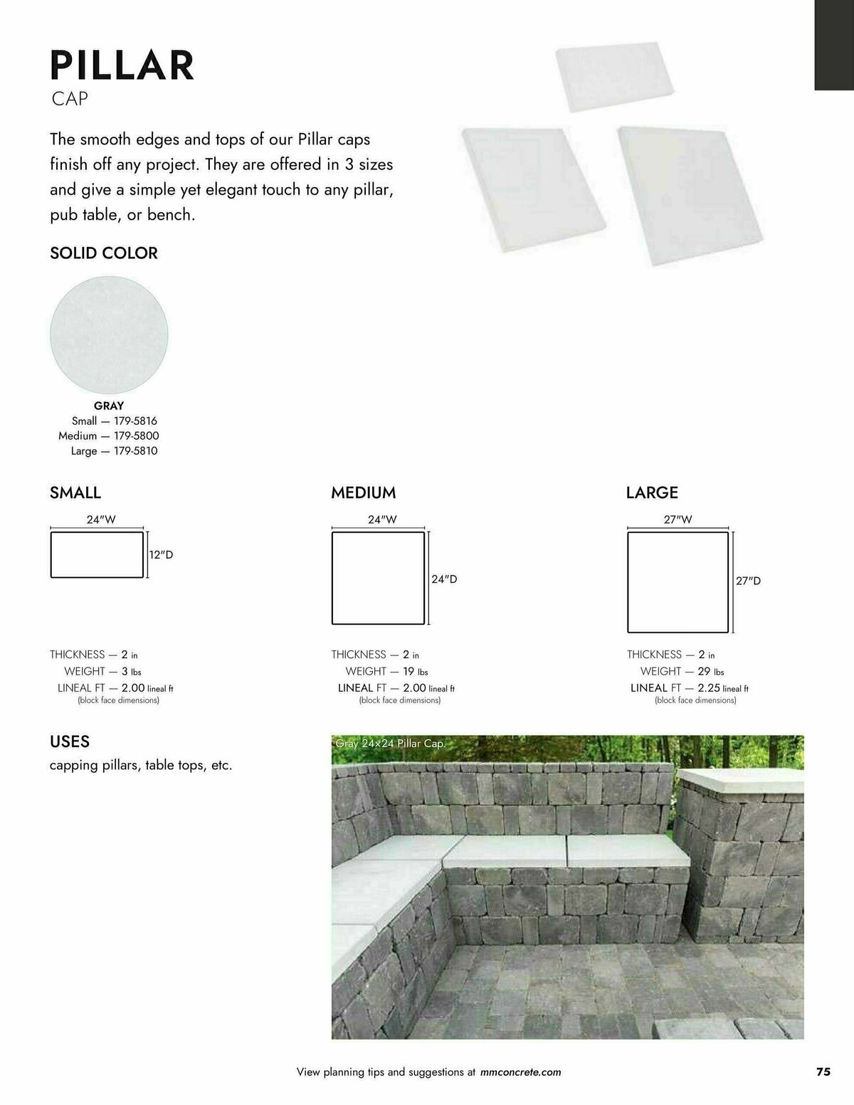 Menards Landscape Block Catalog Weekly Ad from March 13