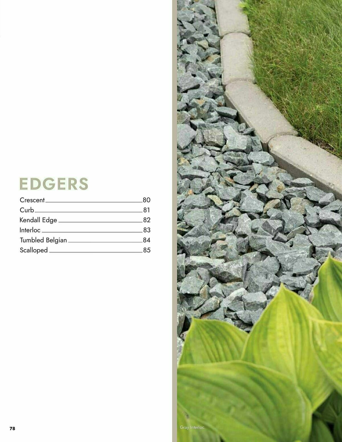 Menards Landscape Block Catalog Weekly Ad from March 13