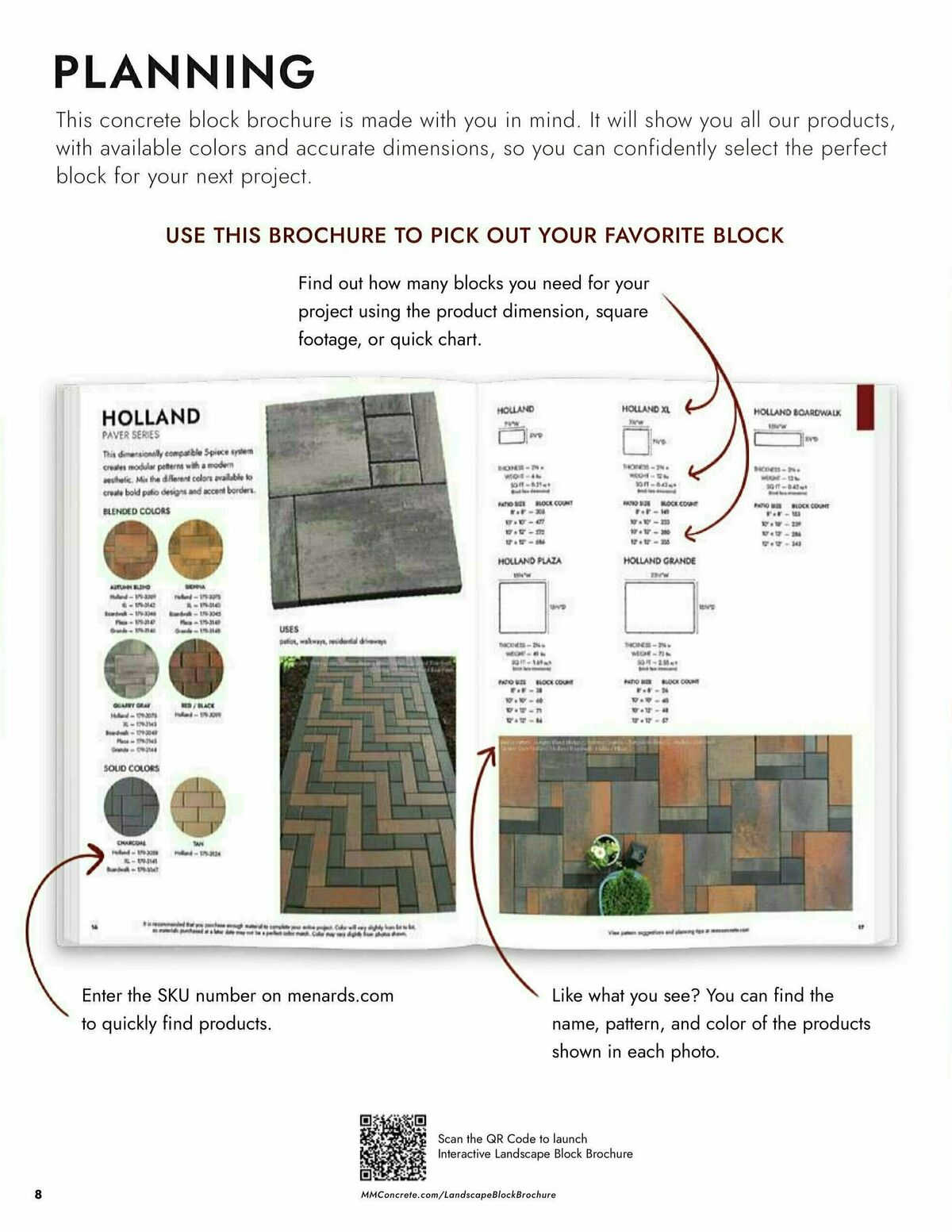 Menards Landscape Block Catalog Weekly Ad from March 13