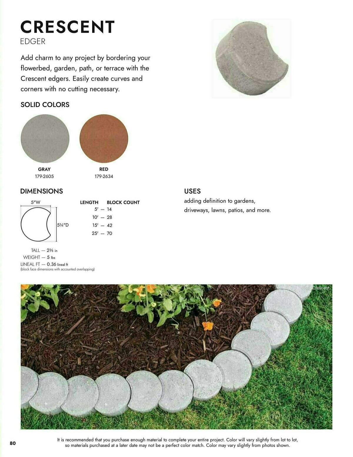 Menards Landscape Block Catalog Weekly Ad from March 13