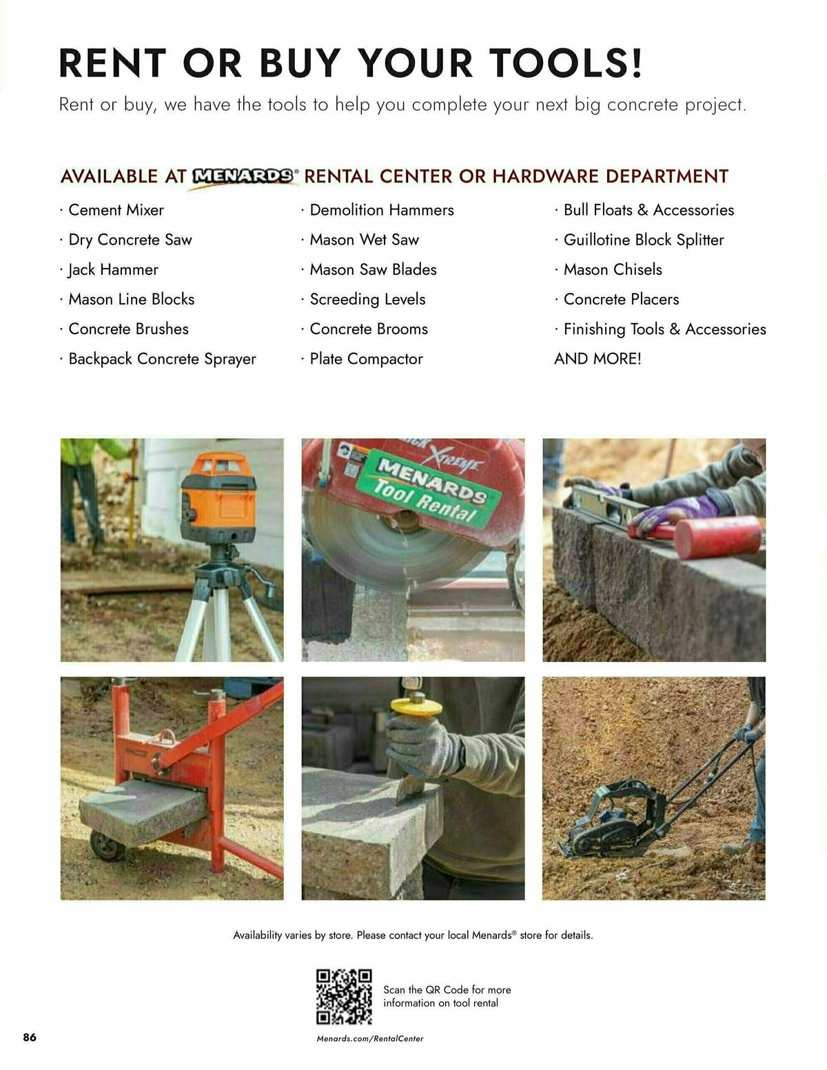 Menards Landscape Block Catalog Weekly Ad from March 13