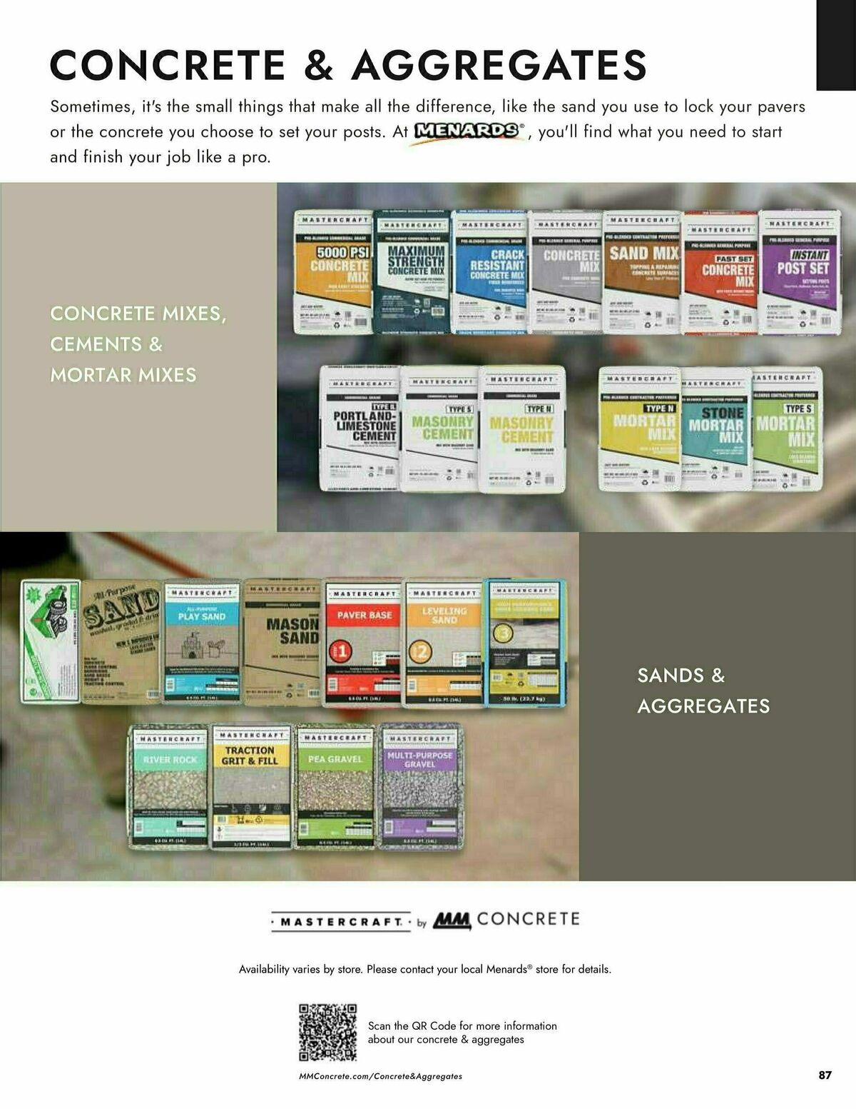 Menards Landscape Block Catalog Weekly Ad from March 13