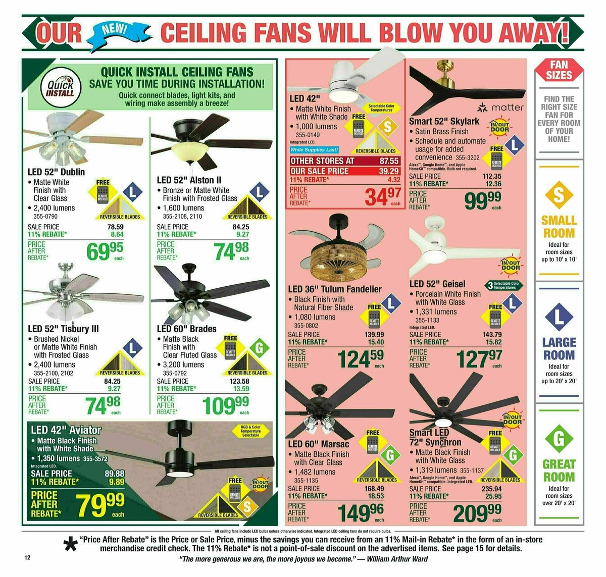 Menards Weekly Ad from April 2