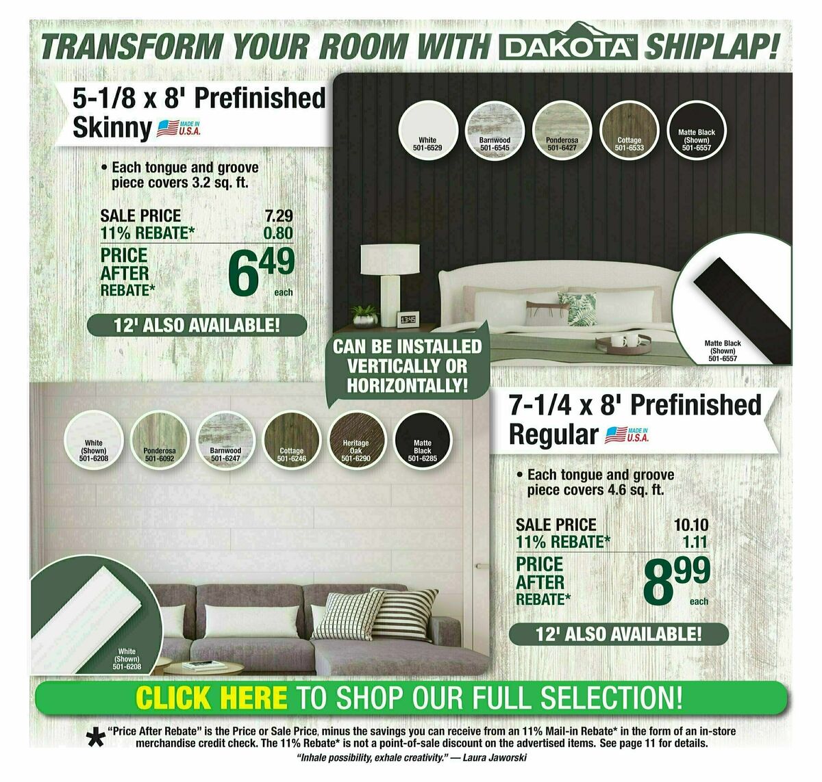 Menards Weekly Ad from April 9
