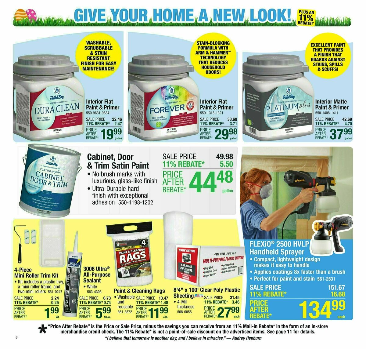 Menards Weekly Ad from April 9