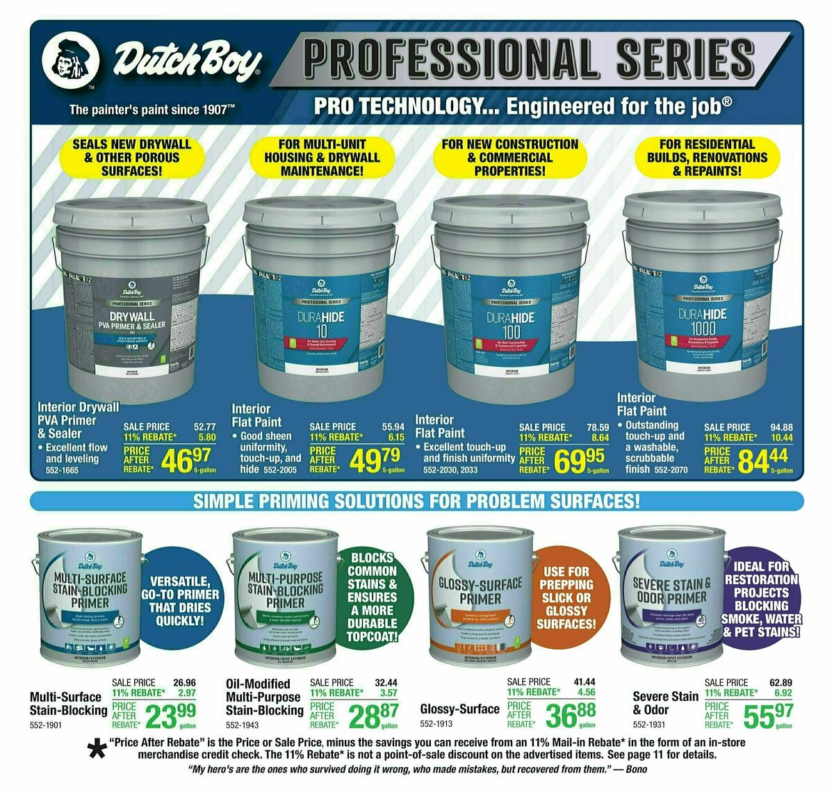 Menards Weekly Ad from April 9