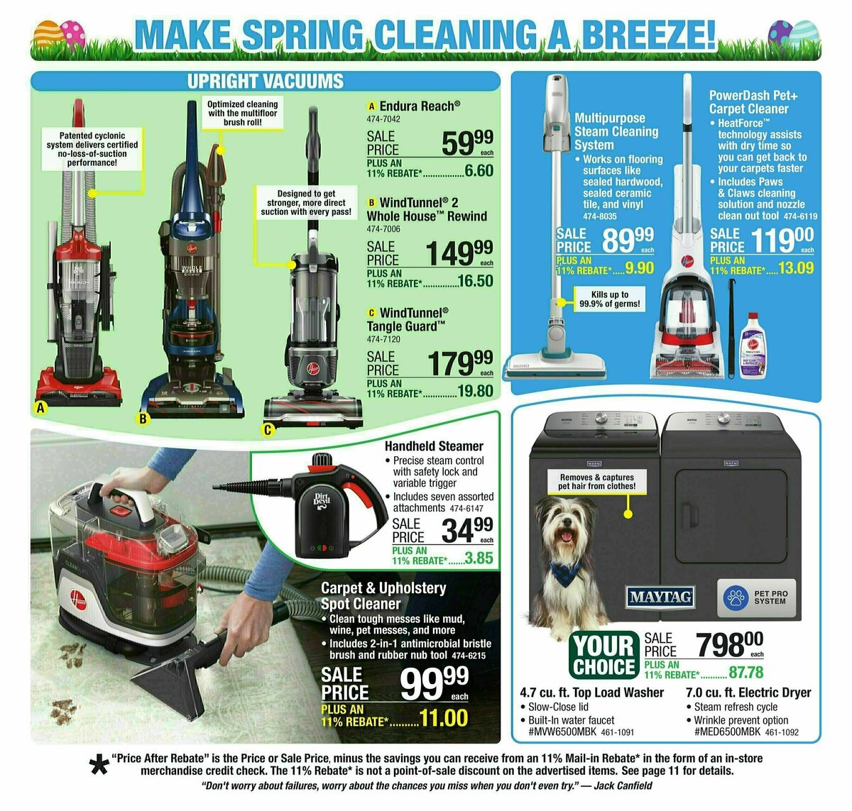 Menards Weekly Ad from April 9