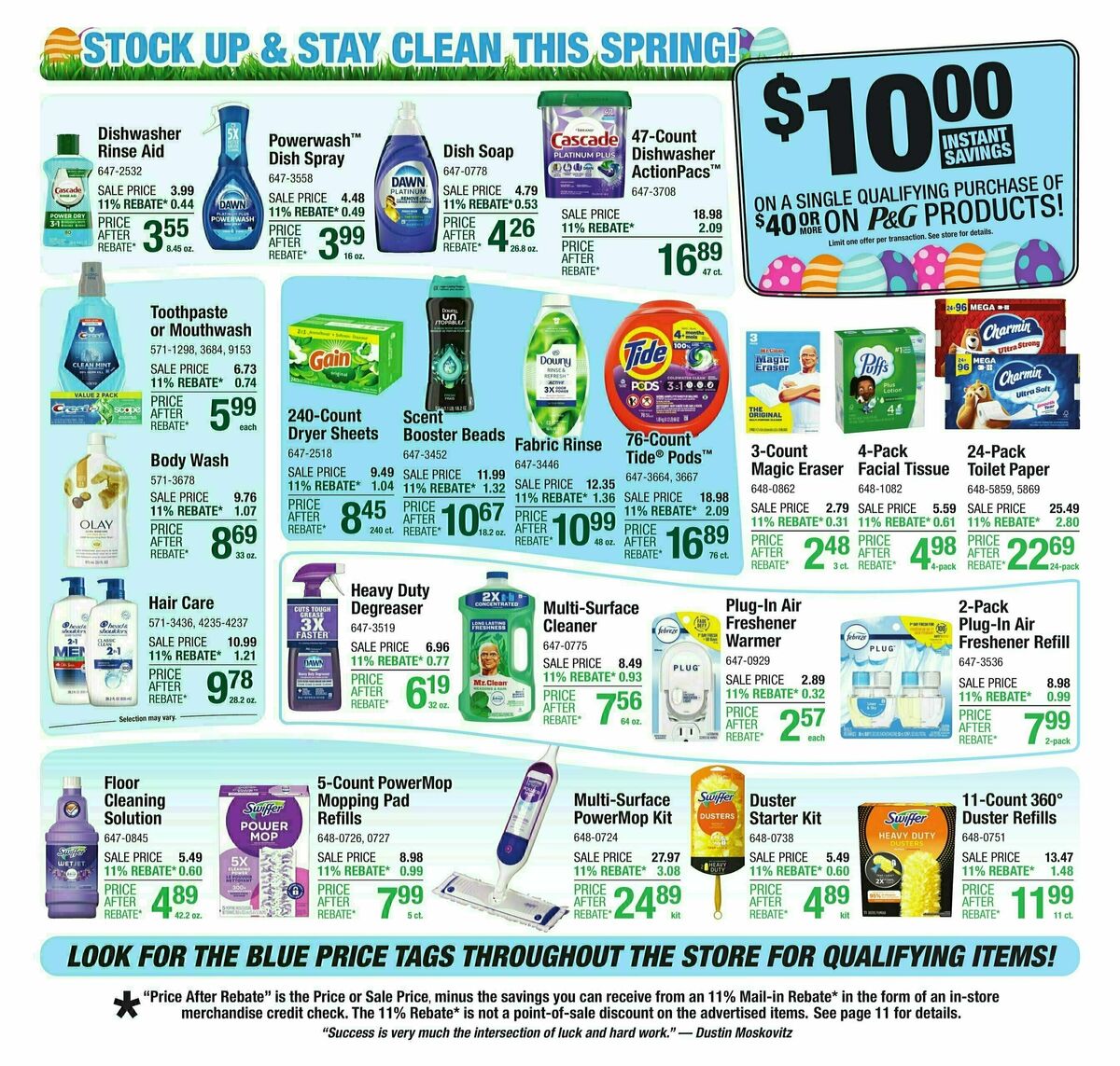 Menards Weekly Ad from April 9