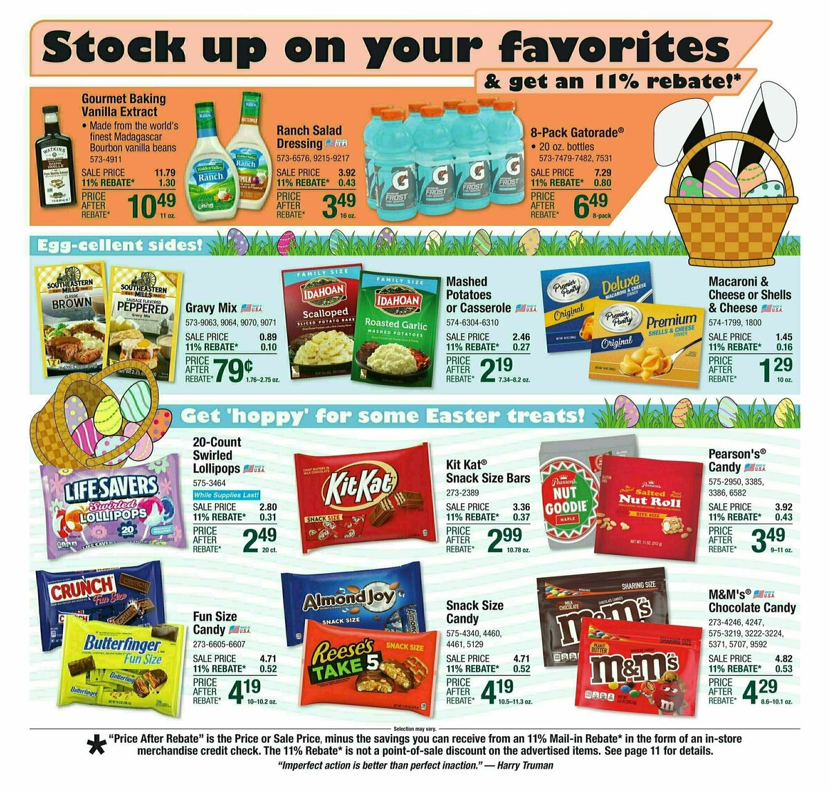 Menards Weekly Ad from April 9