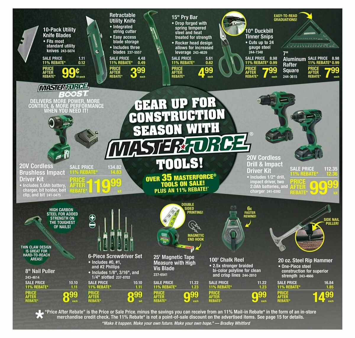 Menards Weekly Ad from April 16