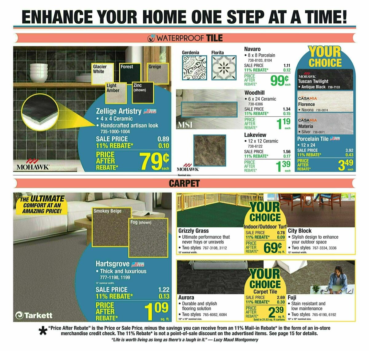 Menards Weekly Ad from April 16