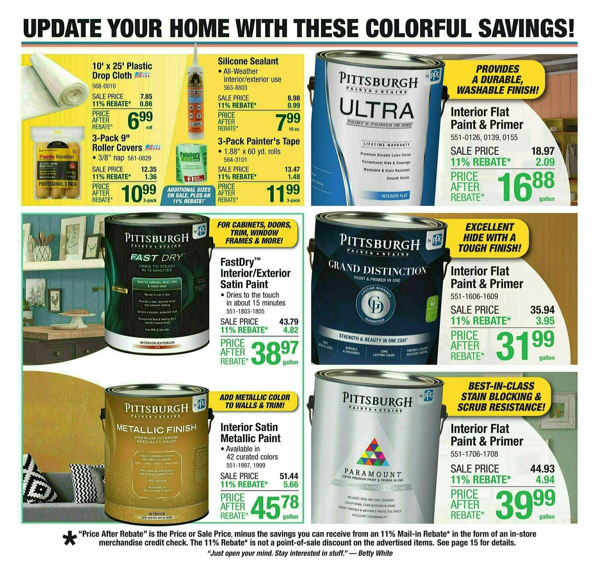Menards Weekly Ad from April 16