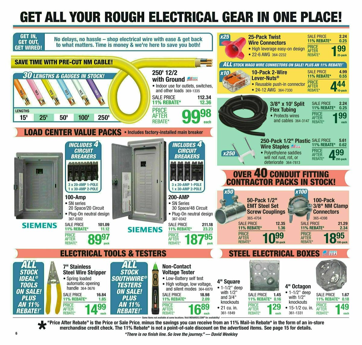 Menards Weekly Ad from April 16