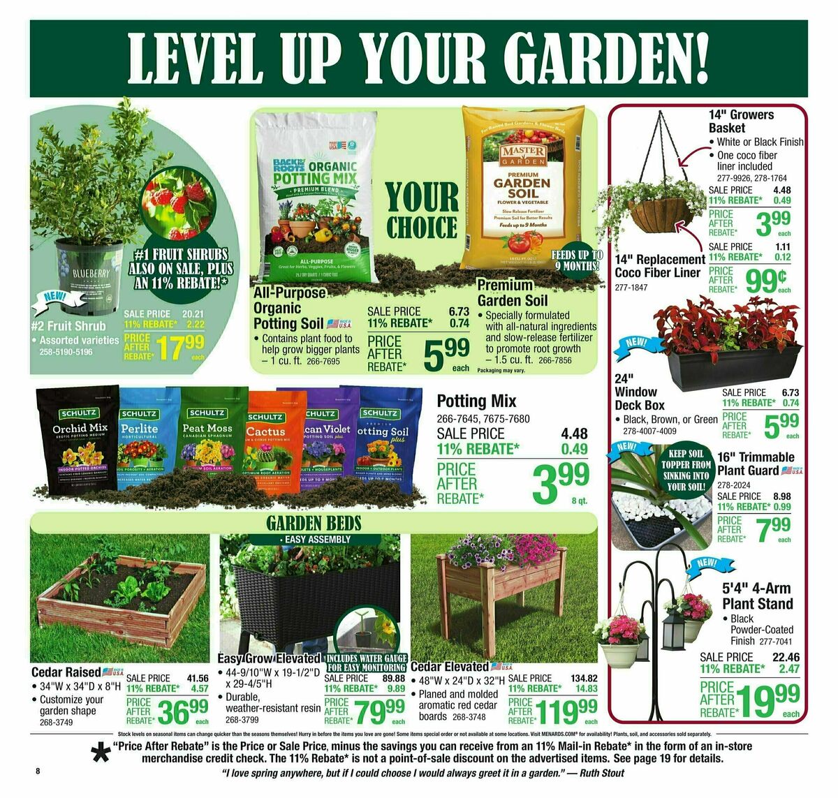 Menards Weekly Ad from April 23