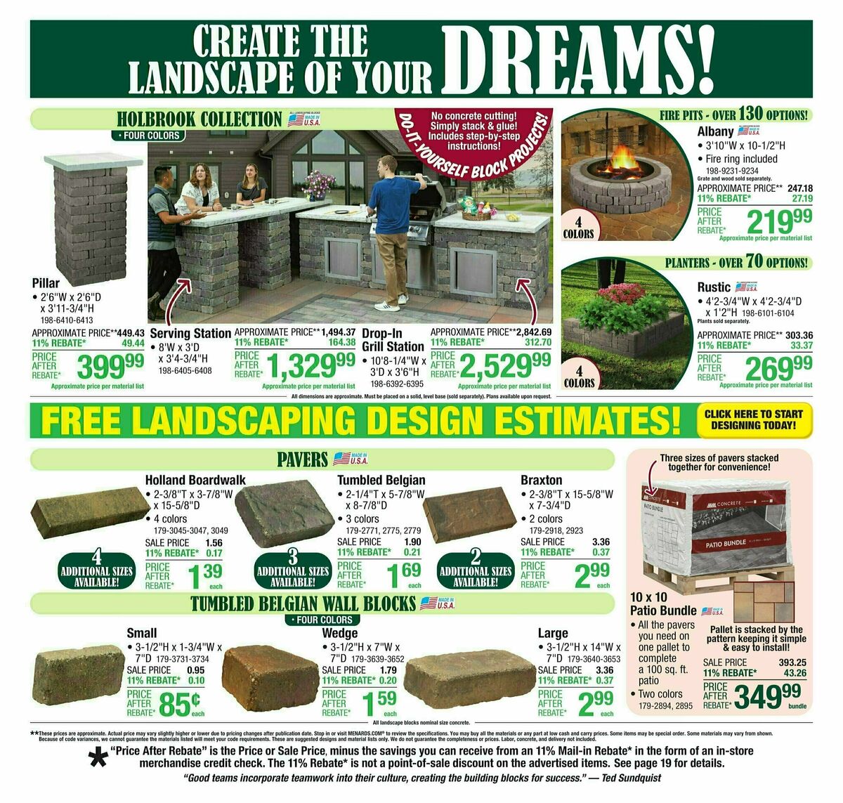 Menards Weekly Ad from April 23