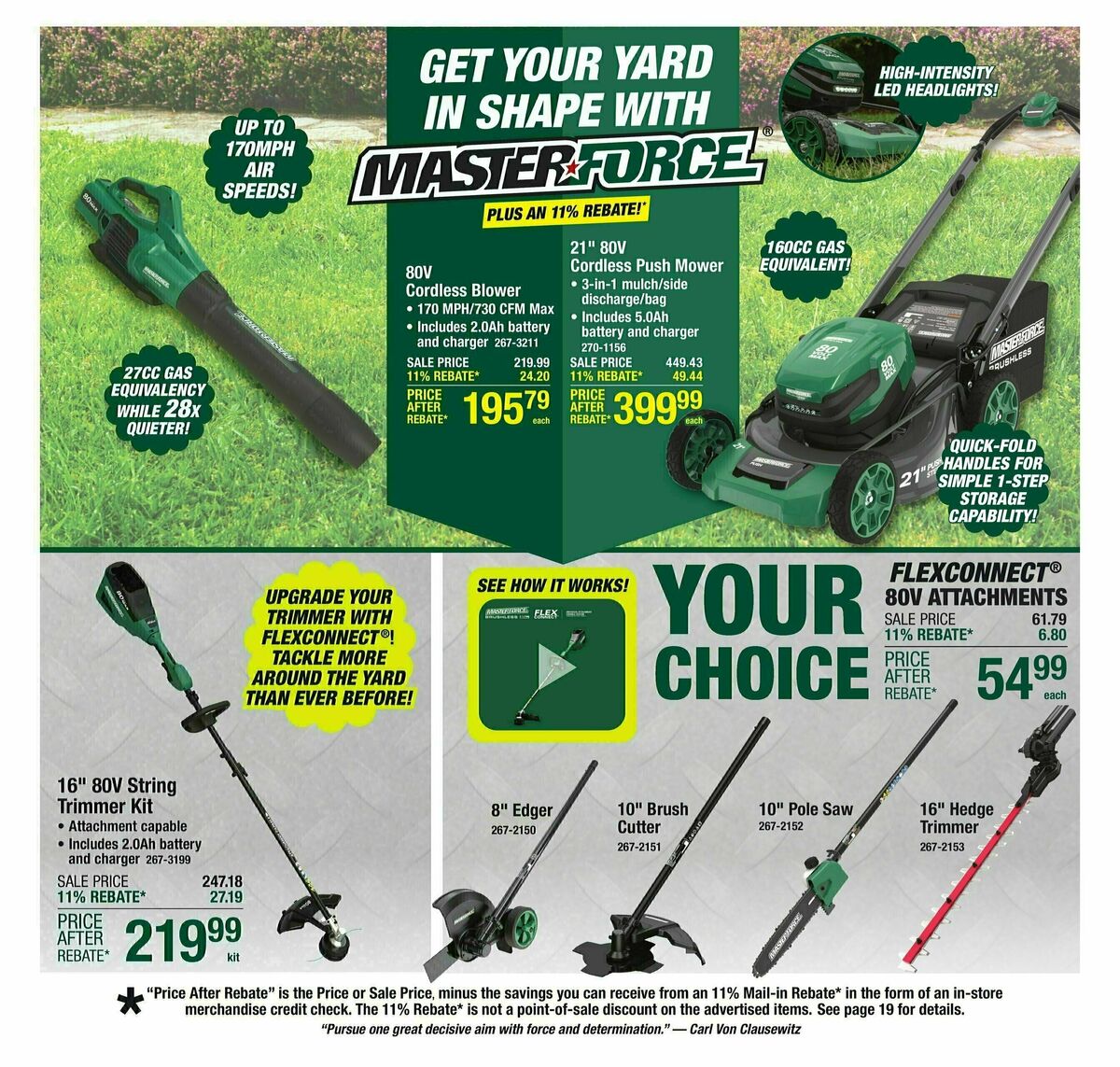 Menards Weekly Ad from April 23