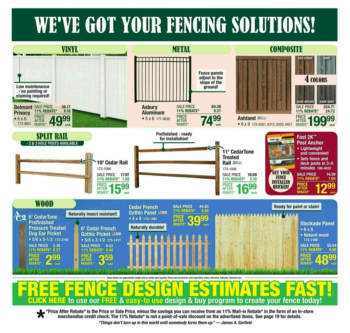 Menards Weekly Ad from April 23