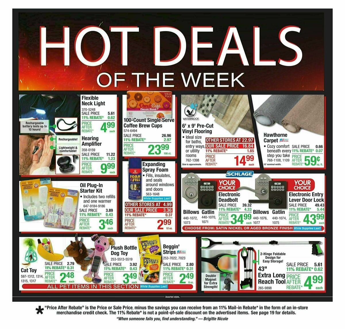 Menards Weekly Ad from April 23